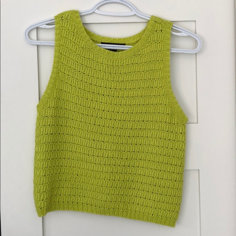 Forever 21 Neon Knit top